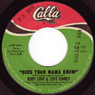 RUDY LOVE & LOVE FAMILY / Does Your Mama Know / Housewife Blues (7inch)